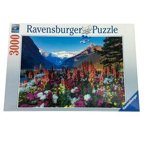 Ravensburger “Flowery Mountains”  Premium Jigsaw Puzzle  3000 Piece Softclick Te